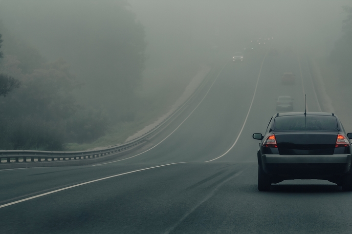 when driving in fog you should